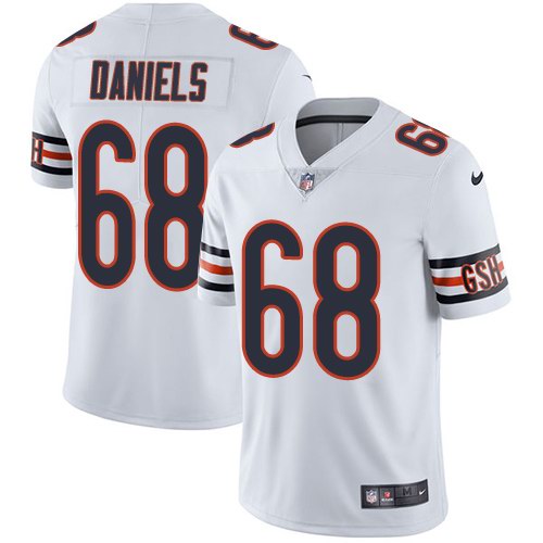 Nike Men & Women & Youth Bears 68 James Daniels White Color Rush Limited Jersey,We sell and wholesale Nike Men & Women & Youth Bears 68 James Daniels White Color Rush Limited Jersey on line form chian!
